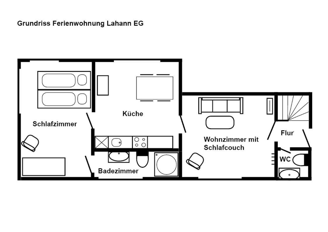 Ferienwohnung Lahann Saalfeld Saale Екстер'єр фото